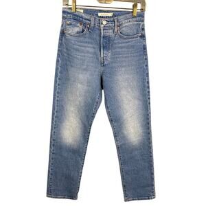 Levi's Premium Women's Wedgie Straight Denim Jeans Size 26 Lift And Flatter